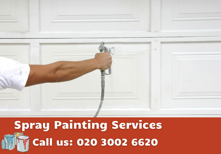 spray painting Shepherd's Bush